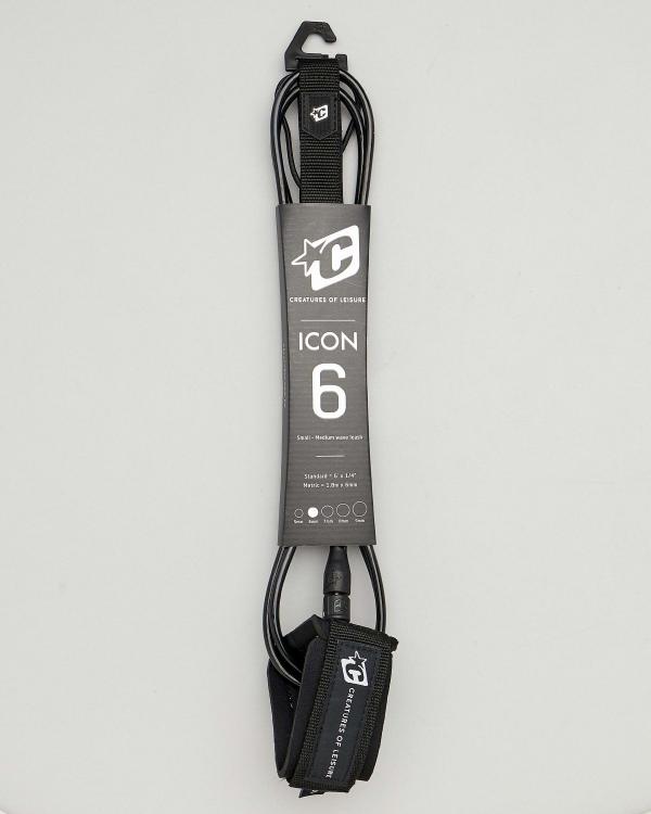 Creatures Of Leisure Icon 6Ft Leash in Black