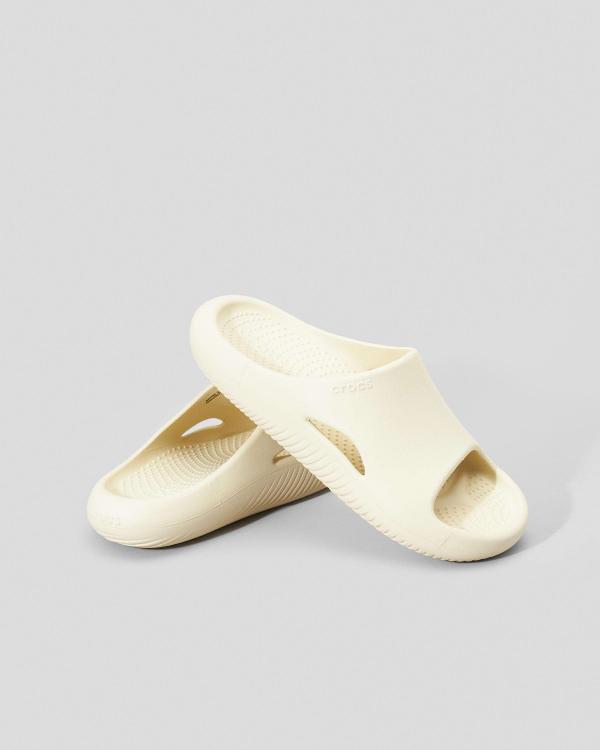 Crocs Women's Mellow Recovery Slides in Cream