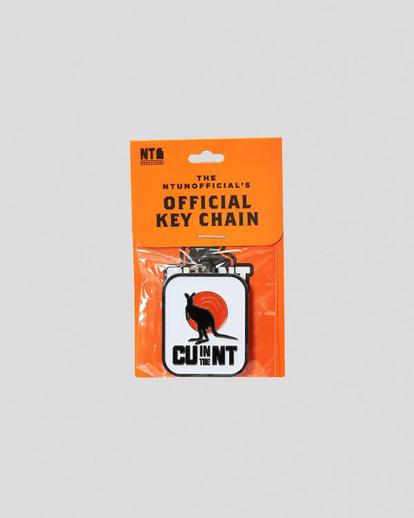 CU in the NT Men's Roo Keyring in White