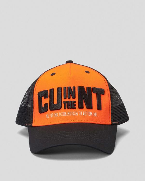 CU in the NT Men's Trucker Cap in Orange