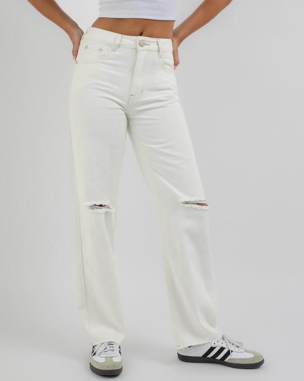 DESU Women's Jagger Jeans in Cream