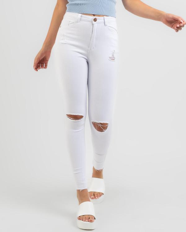 DESU Women's Salt Lake City Jeans in White