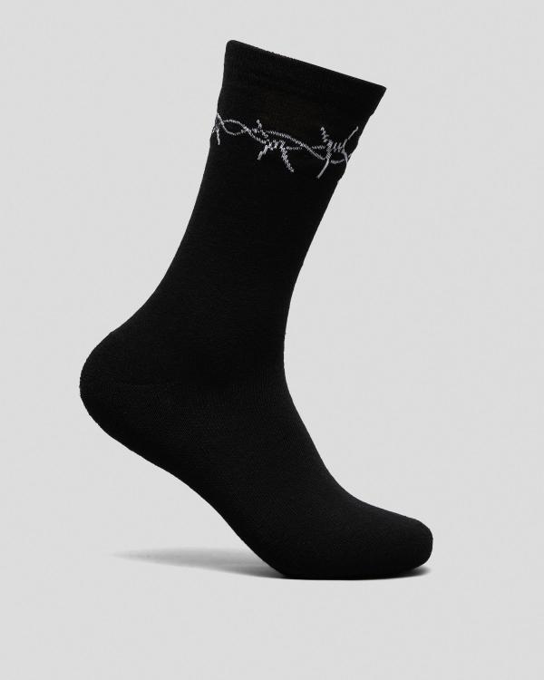 Dexter Men's Barbed Socks in Black