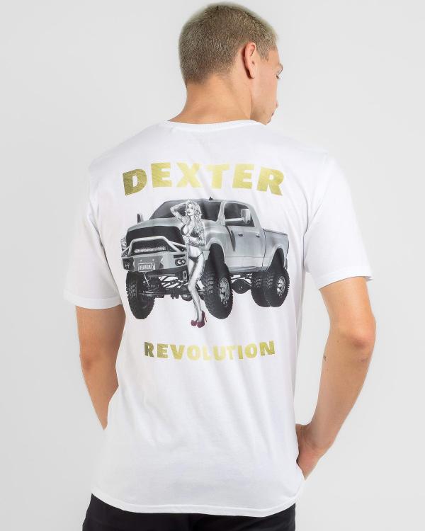 Dexter Men's Pickup T-Shirt in White