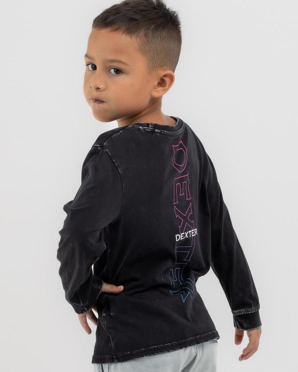 Dexter Toddlers' Martyrdom Long Sleeve T-Shirt in Black