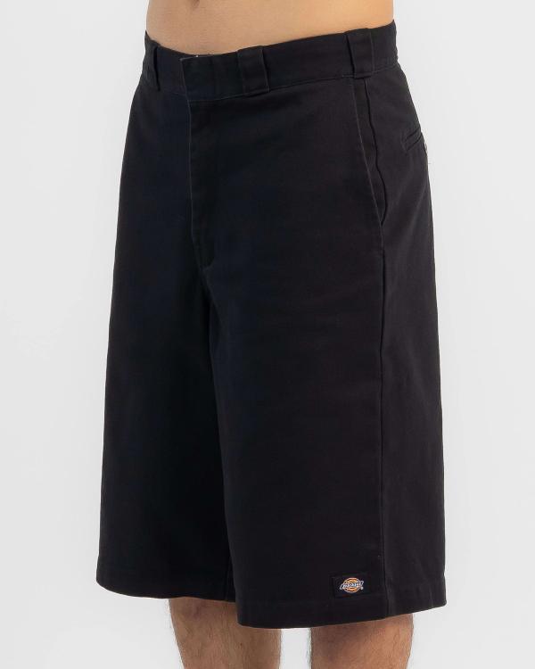 Dickies Men's 42283 Denim Shorts in Black