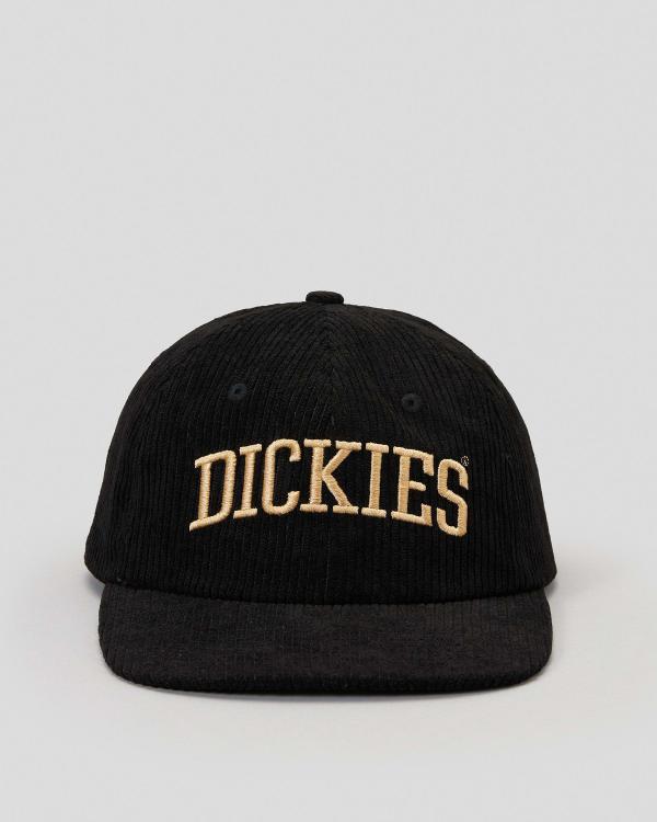 Dickies Men's Collegiate Corduroy Cap in Black