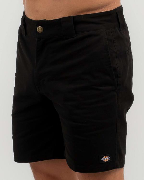 Dickies Men's Regular Fit Walk Shorts in Black