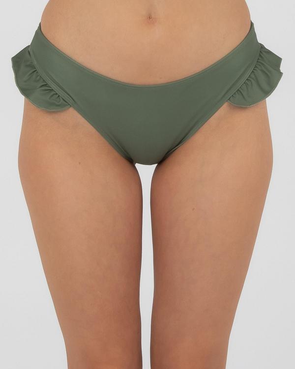 Dream Bandits Women's Byron Bikini Bottom in Green