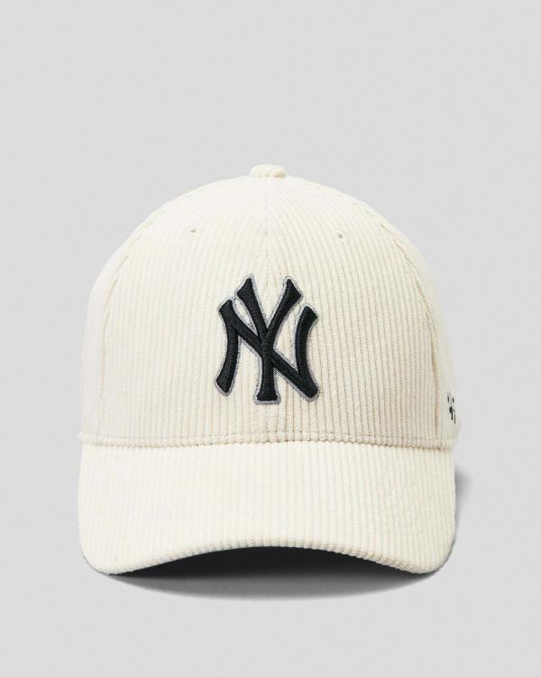 Forty Seven Women's Ny Yankees Cord Cap in Natural