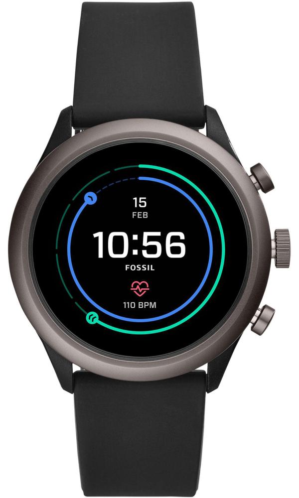 Fossil Men's Q Sport Smart Watch in Black