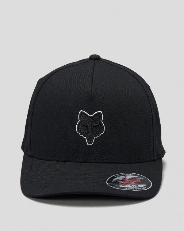 Fox Men's Head Flexfit Cap in Black
