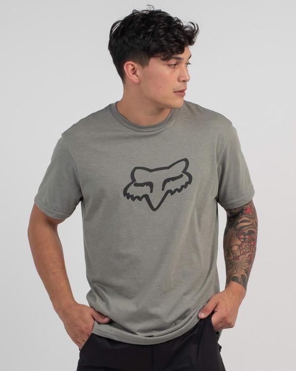 Fox Men's Legacy Head T-Shirt in Grey