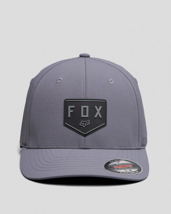 Fox Men's Shield Tech Flexfit Cap in Grey