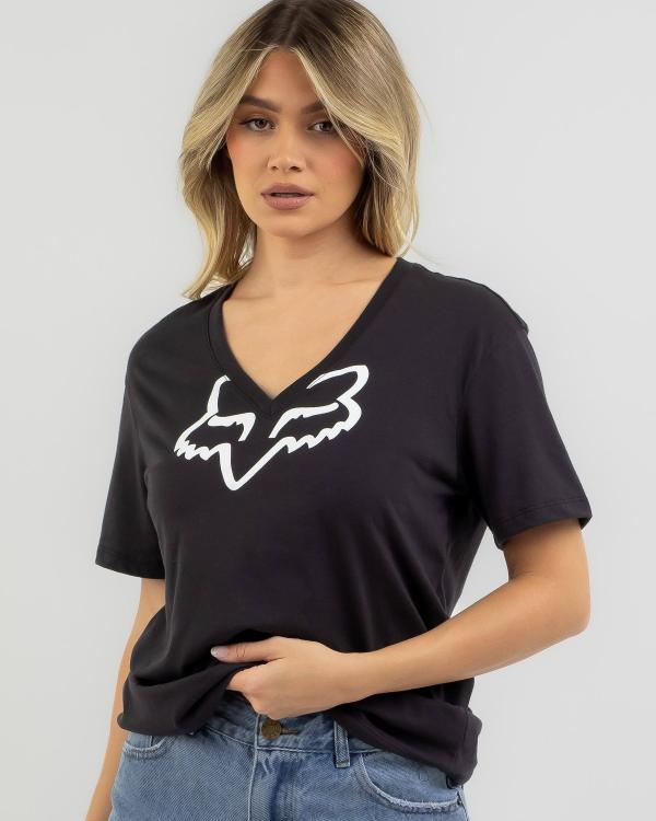 Fox Women's Boundary Short Sleeve T-Shirt in Black