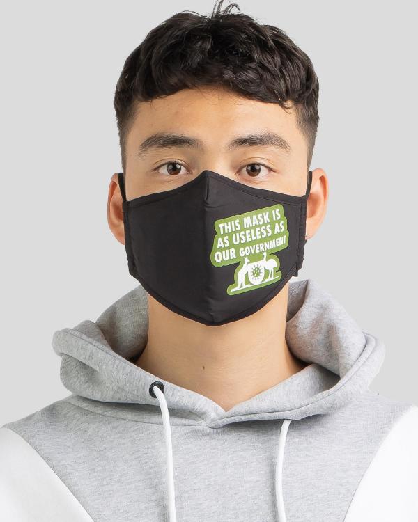 Frothies Government Mask in Black