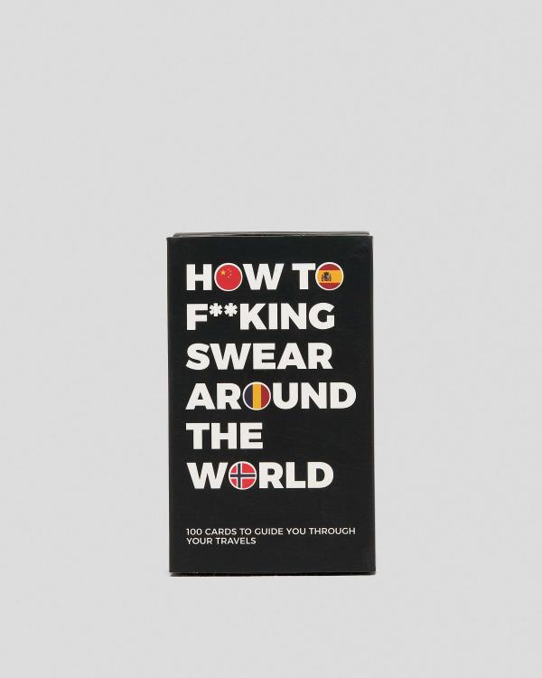 Get It Now How To F*cking Swear Around The World Cards
