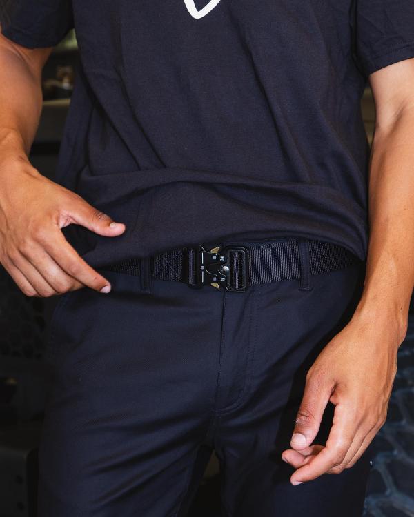 Get It Now Men's Security Web Belt in Black