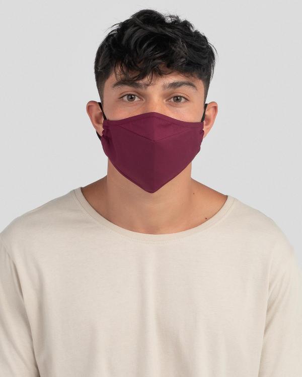 Get It Now Re-Usable Fabric Face Mask in Red