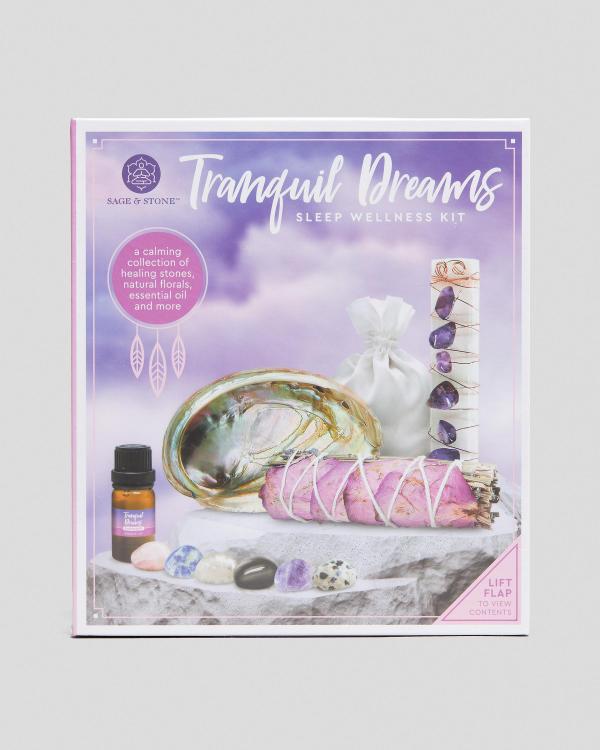 Get It Now Tranquil Dreams Sage & Stone Wellness Kit in Natural