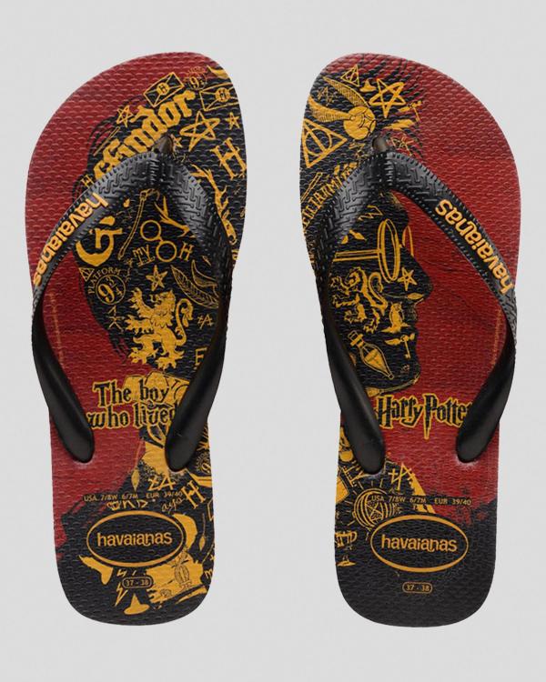Havaianas Boy's Kid's Harry Potter Top Thongs in Red