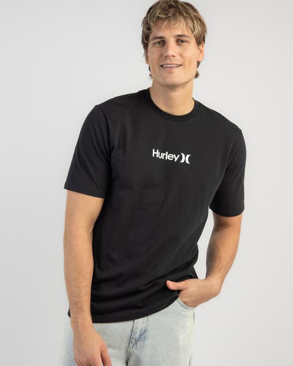 Hurley Men's H20 Dri Oao T-Shirt in Black