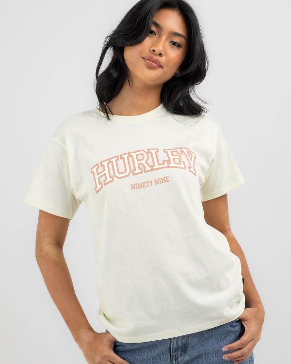 Hurley Women's Hygge T-Shirt in White