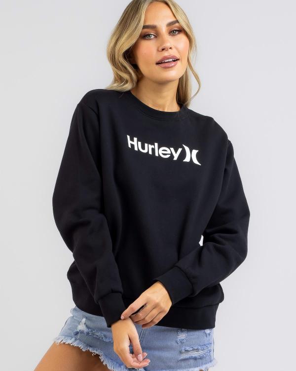 Hurley Women's Oao Sweatshirt in Black