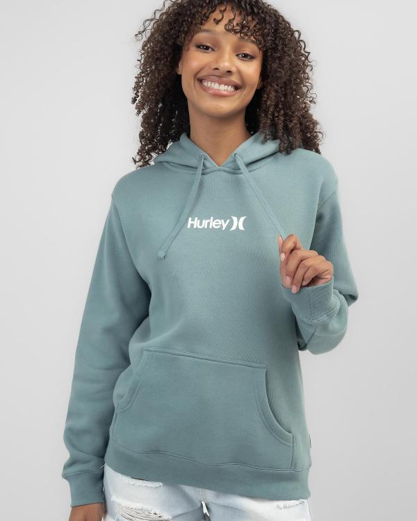 Hurley Women's One And Only Hoodie in Blue
