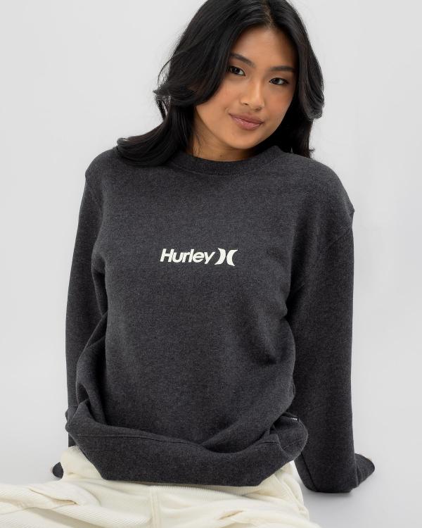 Hurley Women's One And Only Sweatshirt in Black