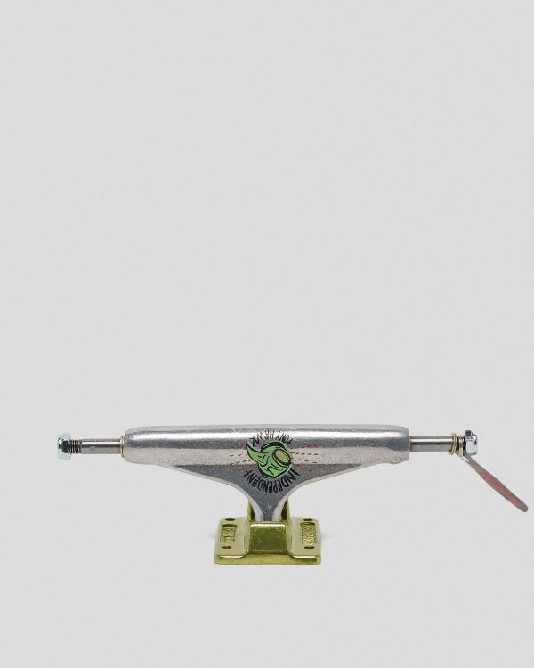 Independent 144 Stage 11 Forged Hollow Hawk Transmission Skateboard Truck in Green