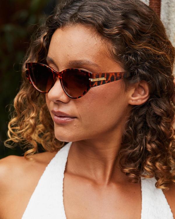 Indie Eyewear Women's Ascot Sunglasses in Tortoise