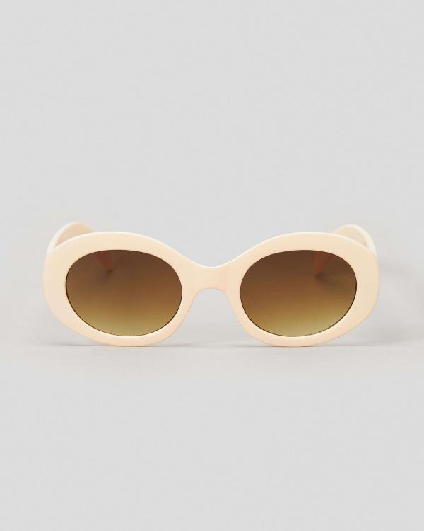 Indie Eyewear Women's Maya Sunglasses in Cream
