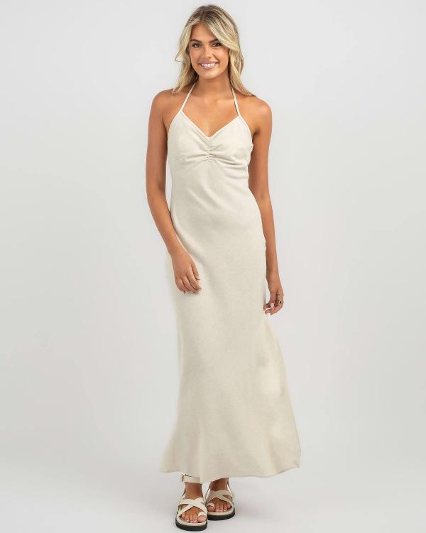 Into Fashions Women's Kirrabelle Maxi Dress in Natural