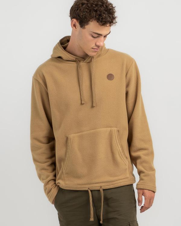 Jacks Men's Cushy Hoodie in Brown