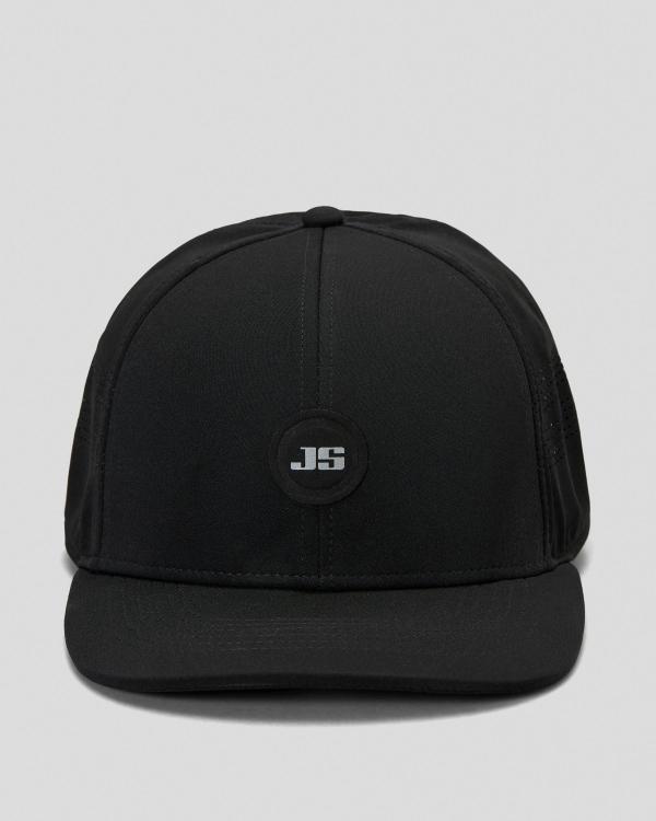 JS Industries Men's Hyfi 6 Pannel Cap in Black