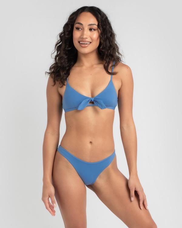 Kaiami Women's Sophia Bralette Bikini Top in Blue