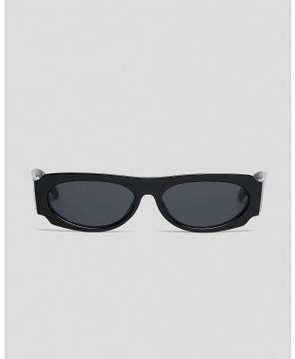 Le Specs Women's Long Nights Sunglasses in Black