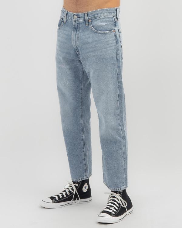 Levi's Men's 551Z Straight Crop Jeans in Blue