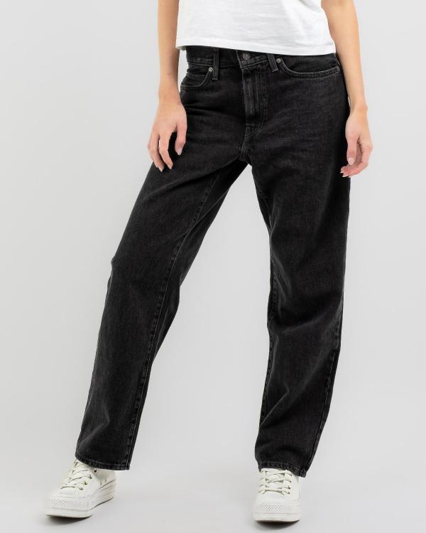 Levi's Women's 94 Baggy Jeans in Black