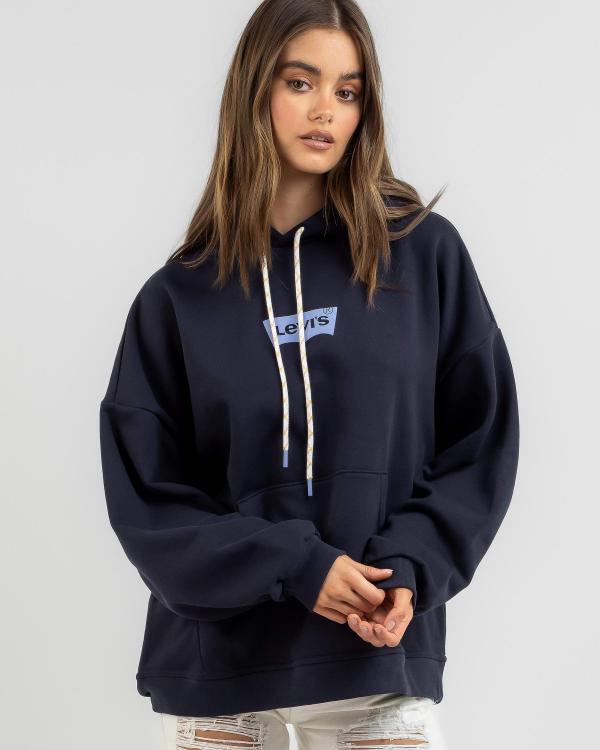 Levi's Women's Graphic Caravan Hoodie in Blue