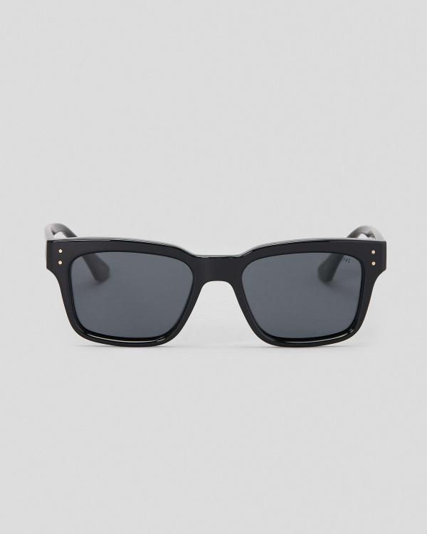 Liive Men's Dan Polarised Sunglasses in Black