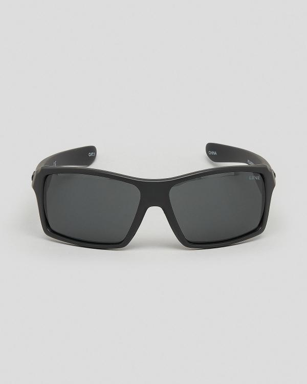Liive Men's The Edge Mirror Polar Float Sunglasses in Black