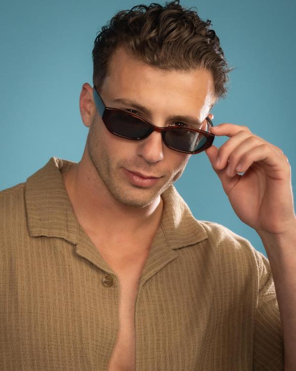 Liive Men's Tobes Polarised Sunglasses in Brown