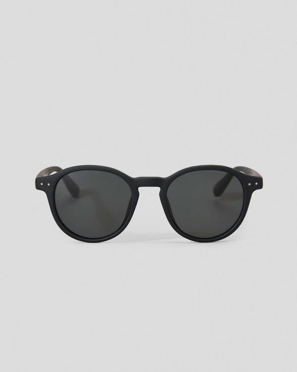 Local Supply Men's Mel Polarised Sunglasses in Black