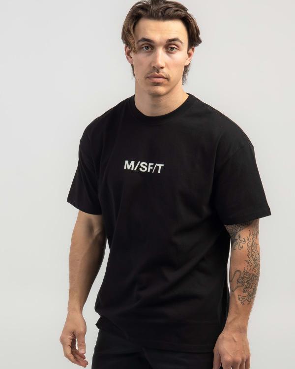 M/SF/T Men's Super Corprate 2.0 T-Shirt in Black
