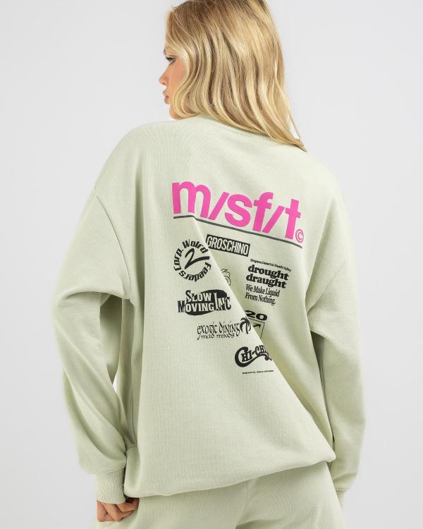 M/SF/T Women's United Needs Os Crew in White