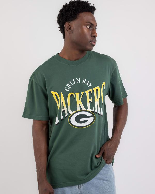 Majestic Men's Green Bay Packers Vintage Arch State T-Shirt