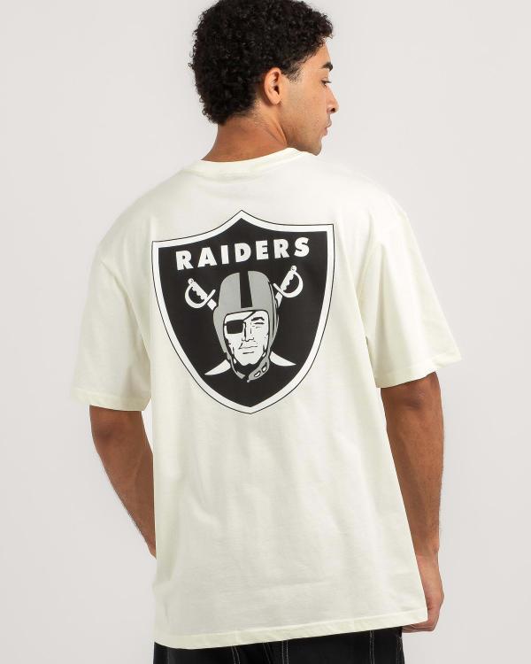 Majestic Men's Las Vegas Raiders Team Crest T-Shirt in White