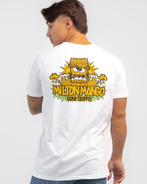 Milton Mango Men's Gone Troppo T-Shirt in White